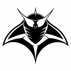 manta ray icon vector