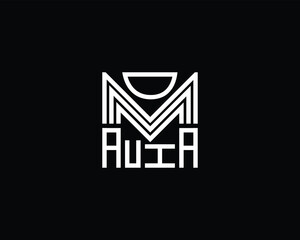 Muhammad Name logo design for Company and business
