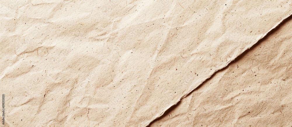 Aufkleber close up of an empty pattern on textured recycled paper with copy space image