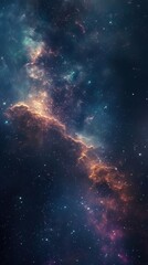 Fototapeta premium Galaxy space astronomy universe.