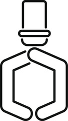 Robotic arm is delicately holding a cylinder, showcasing automation and technology