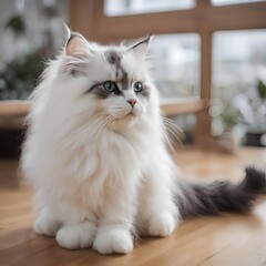 cat on the table