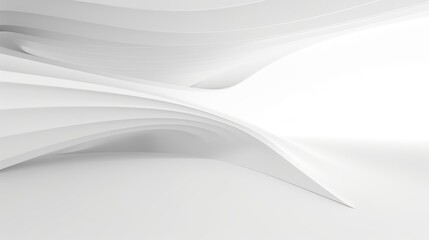 Obraz premium Free abstract white background minimal futuristic architectural space wallpaper