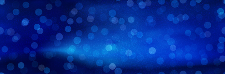 Deep royal blue gradient mesh seamless bg with overlay circle pattern. Festive sparkling background with shiny texture. Luxury abstract vector wallpaper