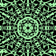 ファンタジックな模様