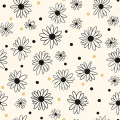 Daisy pattern flower backgrounds.