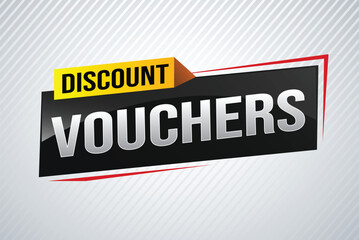 discount voucher vouchers special offer poster banner graphic design icon logo sign symbol social media website coupon advertising store shop online, website, landing page

