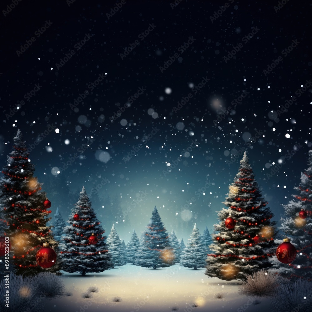 Sticker image of christmas festival, background. .