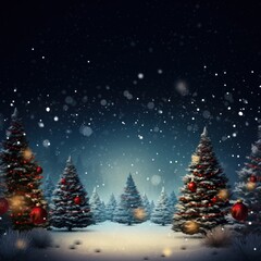 Fototapeta premium image of christmas festival, background. .