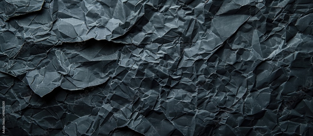 Aufkleber Dark textured paper creating a backdrop for a copy space image