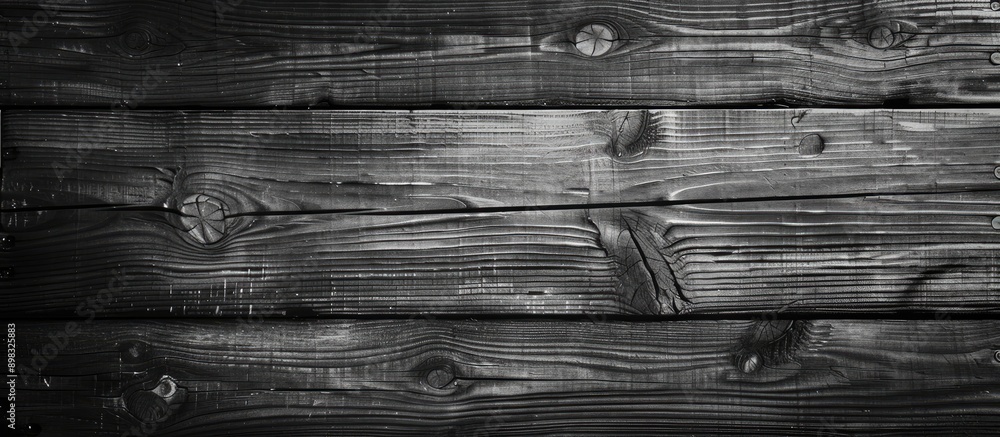 Poster black and white wood texture background with copy space image