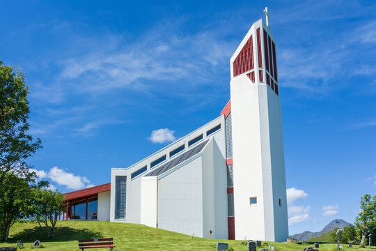 Borg Church, Borg, Lofoten, Norway
