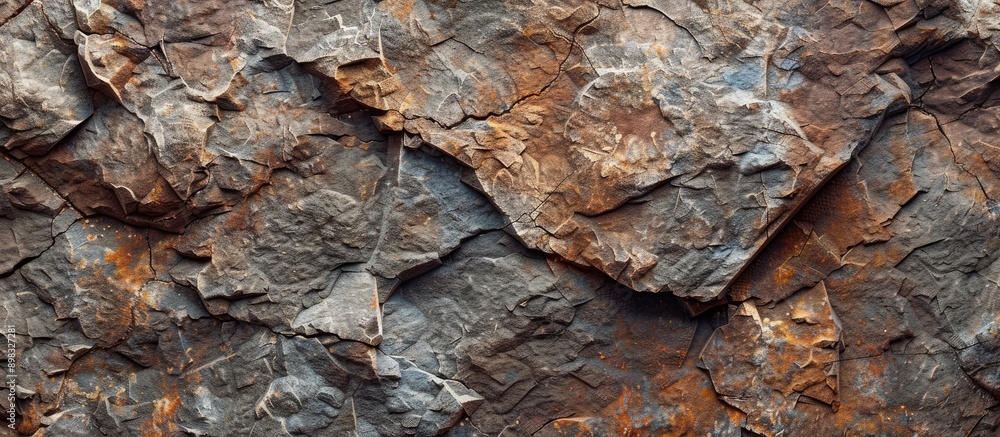 Poster Close up of a seamless rock texture and surface background with copy space image