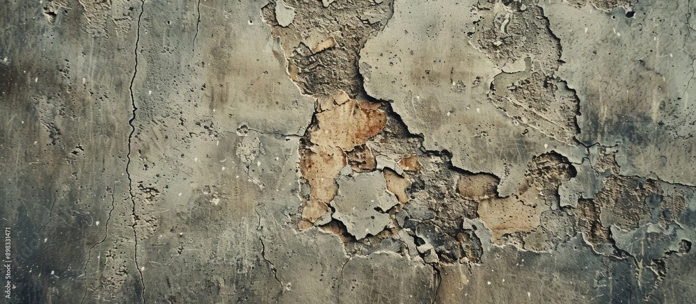 Aufkleber texture of an aged cement wall with a pattern suitable for a copy space image