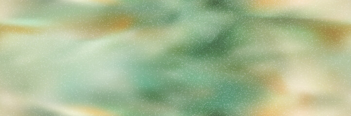 Sage green and orange ombre seamless pattern with grunge overlay texture. Vector bg with gradient mesh. Blurred wallpaper in earth colors © Kusandra