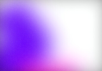 Grainy Abstract Gradient Background with Purple Pink Red Blue Glow, Noise Texture, Vintage Banner Design