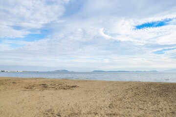 瀬戸内海国立公園と砂浜