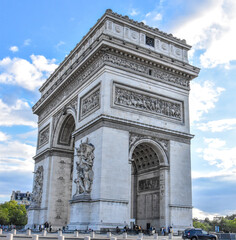 Fototapeta premium France. Paris. Triumphal Arch. Attractions