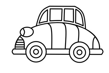 Cute car sketch