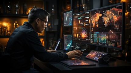 Obraz premium How AI-driven solutions enhance application performance monitoring and optimization