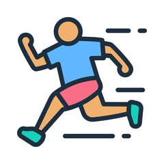 Kids Running Club Icon