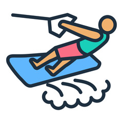 Wakeboarding Icon
