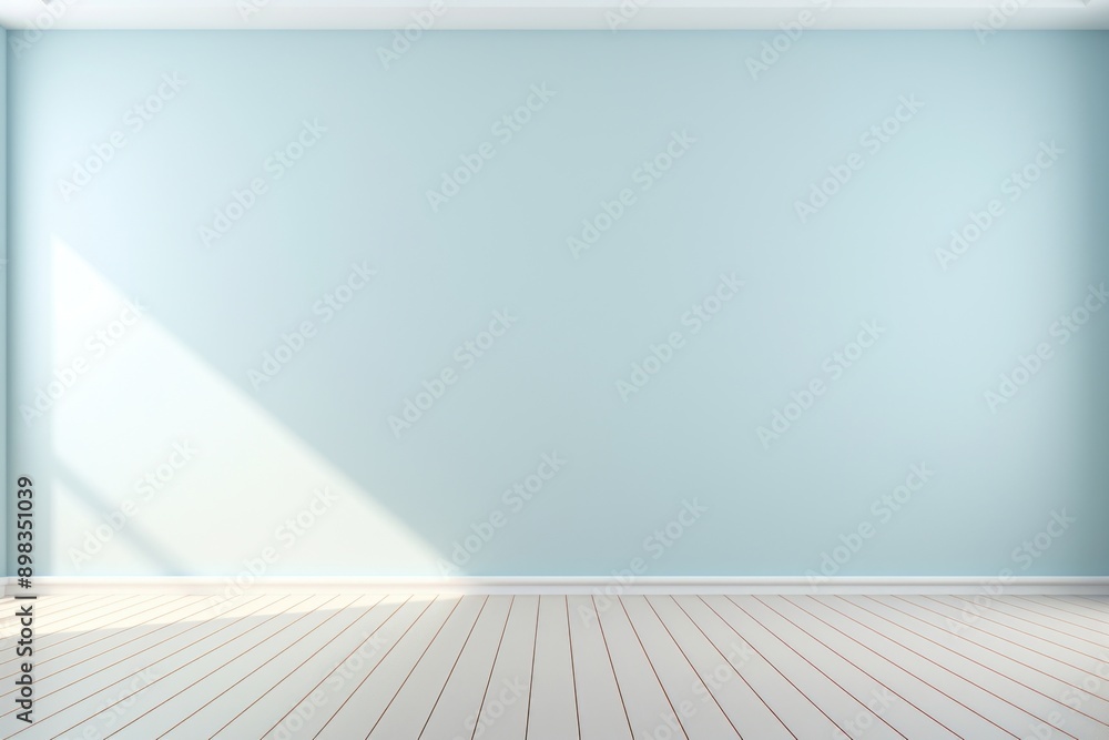 Poster clean minimal empty room architecture flooring building.