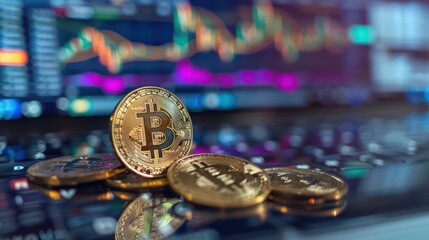 digital currency exchange with live trading graphs and security features displayed on a secure network