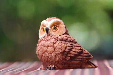 フクロウの置物