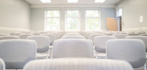 Quiet Reflections in an Empty Lecture Hall - Concept of Education and Higher Learning