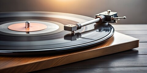 Schallplatte Vinyl Schellack Vinylscheibe Scheibe Platte Generative AI