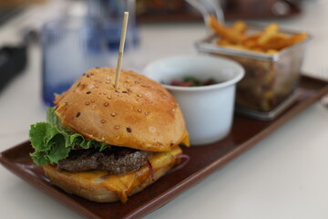 burger et frites