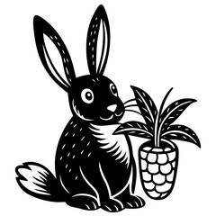 rabbit  Vector