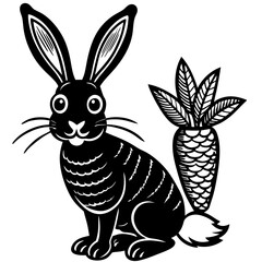 rabbit  Vector