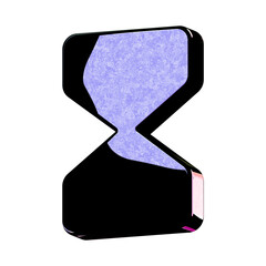 A stunning 3D icon with an elegant space texture,  perfect for adding sophistication to any project