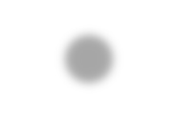 Circular gradient shadow effect. Modern round shadow with a smooth gradient for design projects