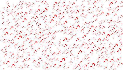 Musical notes icon, melody icon, tune icon song symbol illustration.