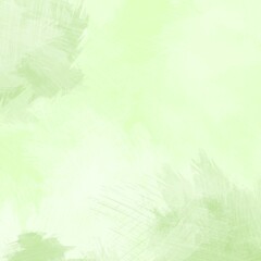 Abstract green background with watercolor effect 