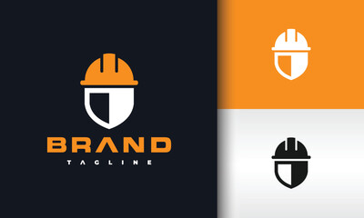 construction helmet logo protector