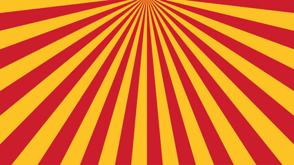 retro sunburst background. a yellow and red background with a yellow and red sign that says the sun sunburst rays background