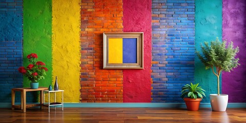 A picture on a wall informative Vibrant engaging Generative AI