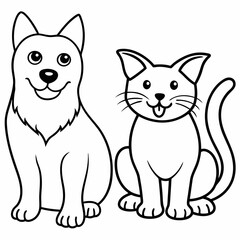 cat and dog 