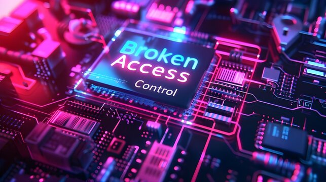 Cybersecurity Concept with Broken Access Control - Powered by Adobe