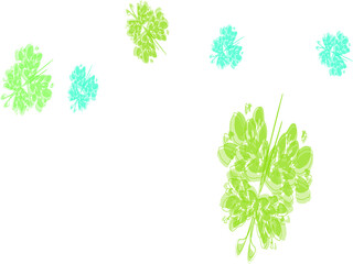 butterflies flying shape vector design