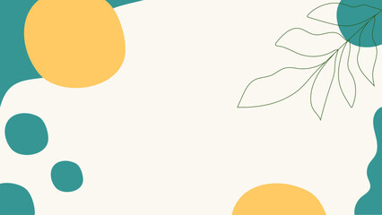 abstract hand drawn pastel color background minimal design for social media card poster brochure