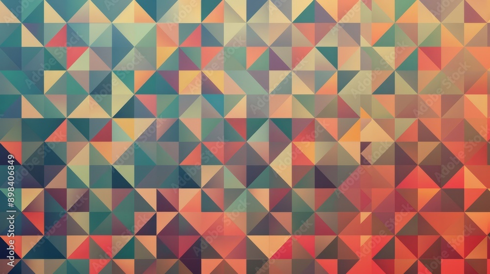 Poster geometric pattern vector background