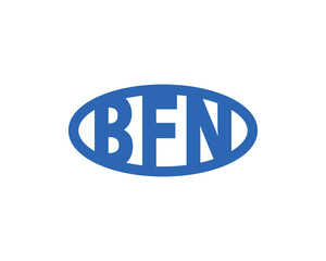 BFN logo design vector template. BFN logo design.