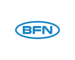 BFN logo design vector template. BFN logo design.