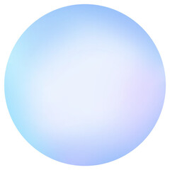 Geometric 3D circle element gradient soft light blue PNG design for decoration graphic business background hitech technology digital design illustration web template backdrop desktop wallpaper bubbles