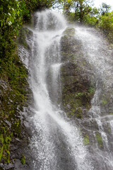 Fototapeta premium Waterfall called La Escalera. Jardin, Jardín, Antioquia, Colombia.